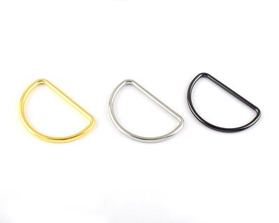 Atskonnen D Ring For Purse Strap Hardware 1.5 Inch Buckle Metal Rings  Rectangle Buckle,Square Carabiner Strap Hardware-8 pcs