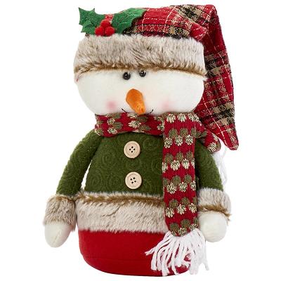 Inflatable 4ft. Ice Cube Snowman w/Buffalo Check Hat & Scarf - Yahoo  Shopping