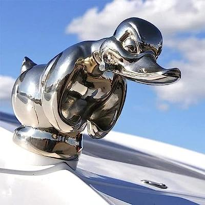 Self Adhesive 3D Funny Car Bonnet Decoration Accessories Angry Rubber Duck  Hood Ornament Bar Pub Club Wall Decor (Electroplated Silver) - Yahoo  Shopping