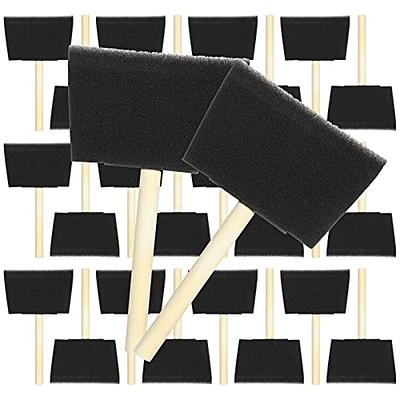 120 Pack Foam Paint Brushes - Bulk 1 Inch Sponge Paint Brush for Acrylic,  Watercolor, Staining, Varnishing, Mod Podge