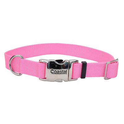 Coastal Pet Products Sublime Adjustable Dog Collar, Pink Tie Dye