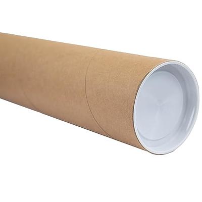 Mailing Tubes with Caps, 2 inch x 12 inch (12 Pack), MagicWater Supply