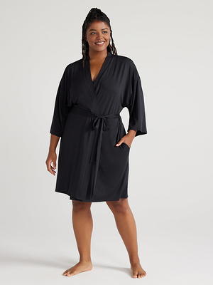 Joyspun Women's Knit Robe, Sizes S/M to 2X/3X - Yahoo Shopping