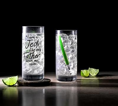 Star Wars Glass Set - Boba Fett - Collectible Gift Set of 2 Cocktail  Glasses - 10 oz Capacity - Classic Design - Heavy Base