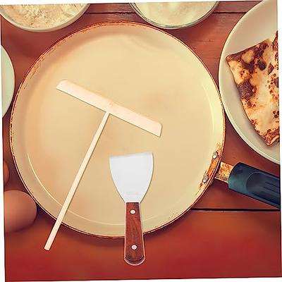 KJHBV 1 Set Scrub Tool Turner Spatula Bread Loaf Pans Wisking Tool Electric  Pancake Maker Electric Crepe Spreader Spatula Wooden Spreader Stick  Household Pancake Spatula Grilling Oil Mop - Yahoo Shopping