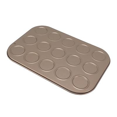 Zerodis Muffin Top Pan, Non Stick Coating Easily Releases Muffin Baking Pan  Withstand High Temperature Baking Muffin Tray Baking Carbon Steel Bakeware  Pan (15 Hole) - Yahoo Shopping