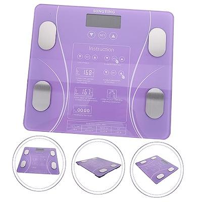 Healeved Digital Scales for Body Weight Intelligent Weight Scale Bathroom Scale  Body Weight Scale Electronic Scale Weight Scales Battery Monitor Analyzer  Body Fat Scale Purple - Yahoo Shopping