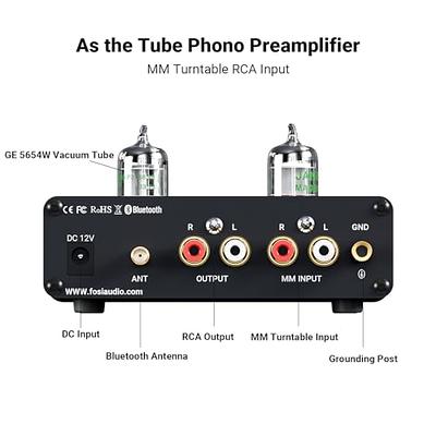 HiFi Platine Vinyle Phono Préampli 5654 Tube Préamplificateur