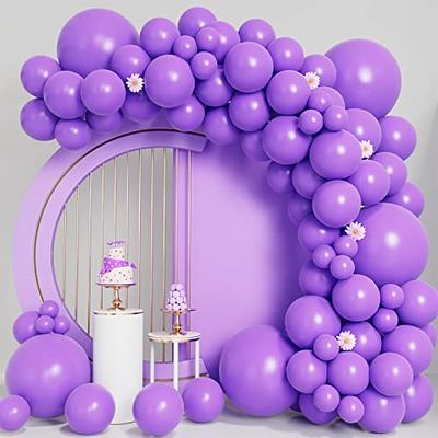 Amandir 138pcs Unicorn Balloons Arch Garland Kit, Unicorn Birthday Party  Decorations for Girls Confetti Light Purple Aqua Blue Pink Balloons Set