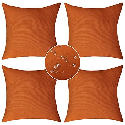 Set of 2) Outdoor Waterproof Throw Pillow Covers 18x18 Inch for