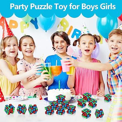 Mini Cube Goodie Bag Stuffers for Kids, Party Favors for Teens and Kids,  School, Classroom, and Birthday Party Rewards - 36 PCS