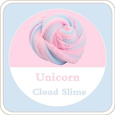 Rainbow Pinks Blue Cloud Slime Fluffy Icecream Mud Stress Relief DIY Toys