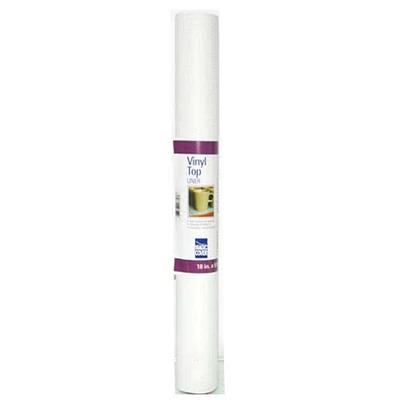 Con-Tact Grip Liner 20 in. x 5 ft. Solid White Non-Adhesive Grip