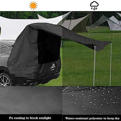 Large Waterproof Car Tent Universal SUV Camping Tent with Awning Up to  4-Person