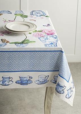 Maison d' Hermine Tablecloth 100% Cotton 70x90 Washable Rectangle Table  Cov