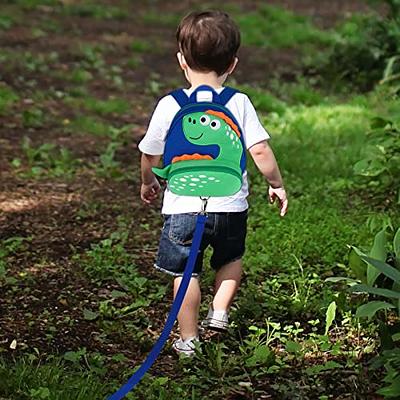 Accmor Toddler Harness Backpack Leash Baby Dinosaur Backpacks with