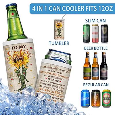 Skinny Drink Bottle Insulated Stainless Steel Slim Best Gift Leak