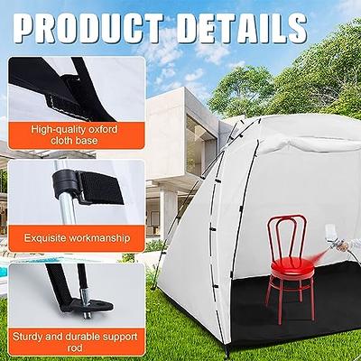 Windyun 102 Pcs Spray Paint Tent Set Includes Paint Tent Spray Tent 100 Pcs  Paint Filter