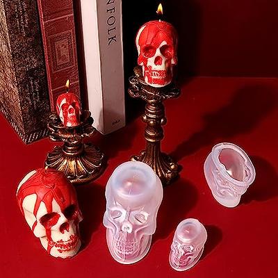 Skull Mold Resin, Halloween Resin Molds, Silicone For Candle Molds Diy  Epoxy Art Craft - Yahoo Shopping