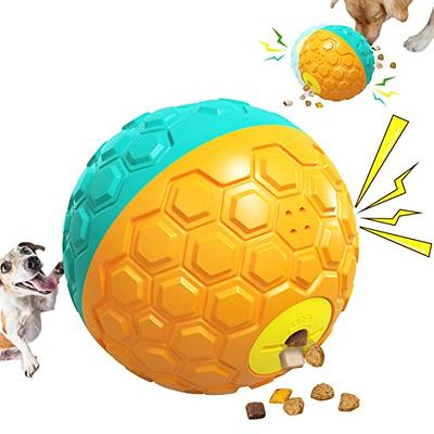 Addcean Dog Toy Balls with Chewing Ropes, Pet Flying Saucer Ball Dog Toy  Interactive Dog Toys for Tug of War, Best Gifts for Small & Medium Dogs【Not  for Aggressive Chewers】 (Blue) 