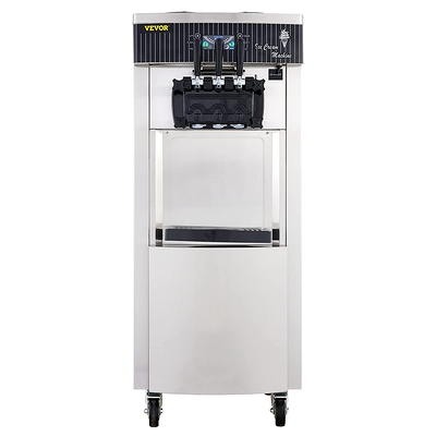 VEVOR Commercial Soft Ice Cream Machine, 3 Flavors Ice Cream