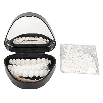 Hiroke Teeth Repair Kit, Temporary False Teeth Moldable False Teeth for  Snap on Instant and Confident Smile 2Pcs