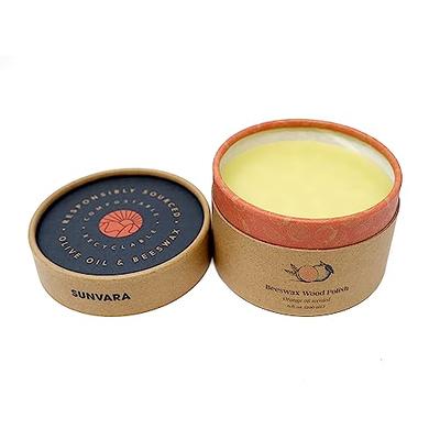 SunVara Beeswax Furniture Polish 100% Natural Ingredients from USA Made Restore  a Finish for Wood, Beeswax, Furniture Polish, wood polish for furniture,  Bees Wax. (Orange) - Yahoo Shopping