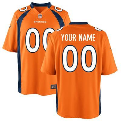 Denver Broncos NFL Custom Name And Number Baseball Jersey Shirt For Fans