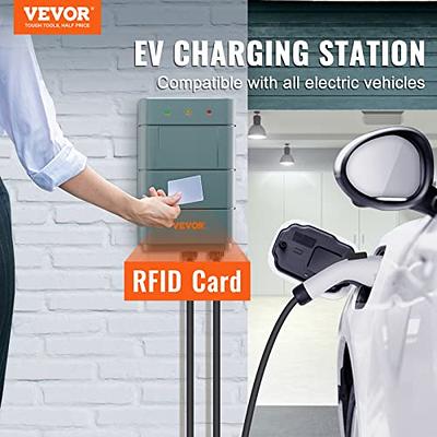 VEVOR Level 2 Electric Vehicle Charging Station, 0-40A Adjustable, 9.6 kW  240V NEMA 14-50 Plug Smart EV Charger with WiFi, 22-Foot TPE Charging Cable  for Indoor/Outdoor Use, ETL&Energy Star Certified - Yahoo Shopping