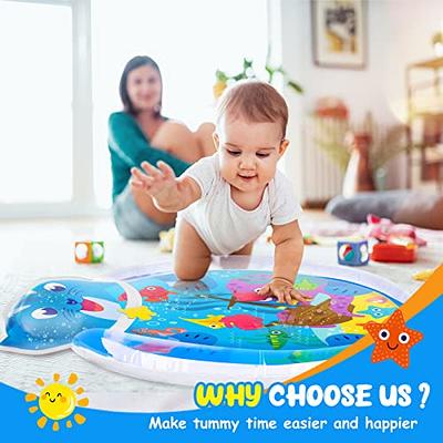 Tummy Time Water Mat Inflatable Baby Water Play Mat For Kids Perfect  Sensory Toys For Baby Early Development Activity Centers For Infants  Toddlers 3