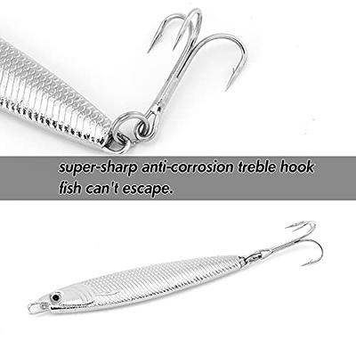 Fishing Jig Lure - Metal Jig with Assist Hook 1oz Long Casting – Dr.Fish  Tackles
