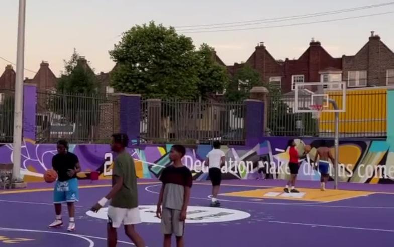 Kobe and Gianna Bryant Basketball 'Dream Court' Opens at Playground in Philadelphia