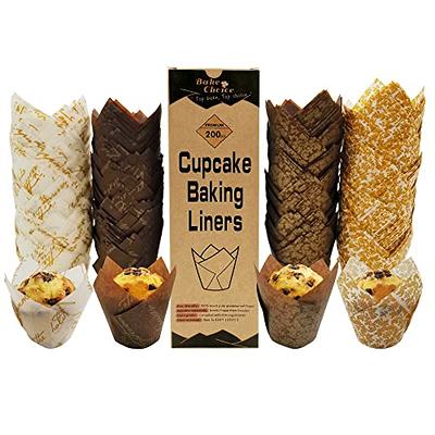 Baking Paper Cups, Cupcake Muffin Liners Wrappers Baking Cups