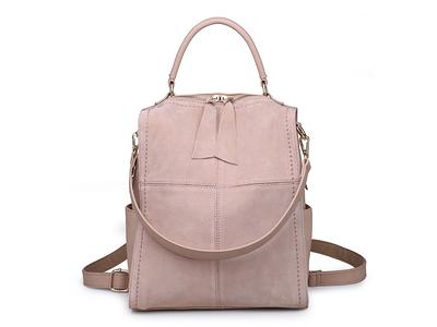 Moda Luxe Brette Convertible Leather Backpack, Women's, Light Blush, Size One Size, Handbags