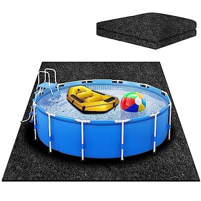 94x94 Inflatable Hot Tub Mat, Thicker Hot Tub Pad Reusable