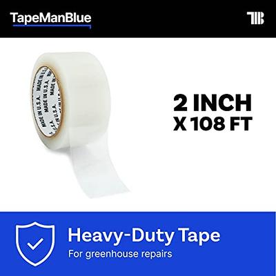 2 x 108' Roll of Greenhouse Repair Tape, Made in USA, Heavy Duty