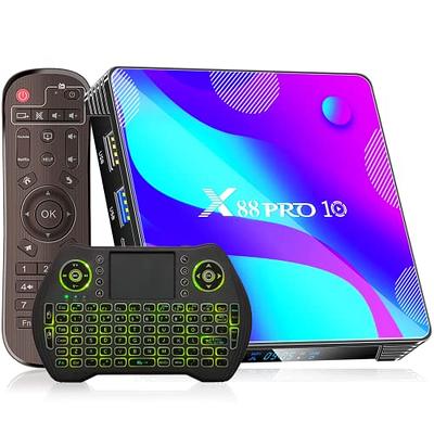 Android TV Box 10.0,X96Q PRO 5G Android TV Box 2GB RAM 16GB ROM Allwinner  H313 Quad-Core 64bit with WiFi 2.4GHz USB 3.0 Ultra HD 6K H.265 WiFi Home  TV