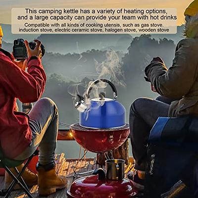 Whistling Stovetop Tea Kettle, Durable Lightweight Water Kettle