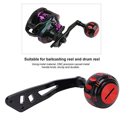 Fishing Reel Handle Replacement Fishing Reel Power Handle Metal Rocker Arm Grip  Knob Grip Fishing Accessory (Black Red) - Yahoo Shopping