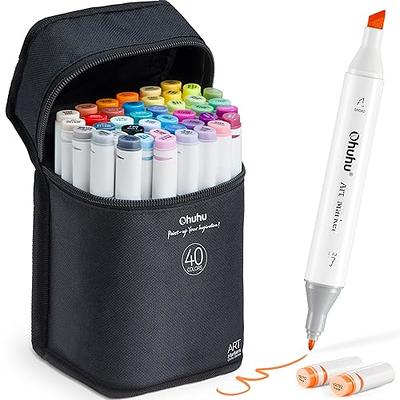 ohuhu 320 colors alcohol markers chisel