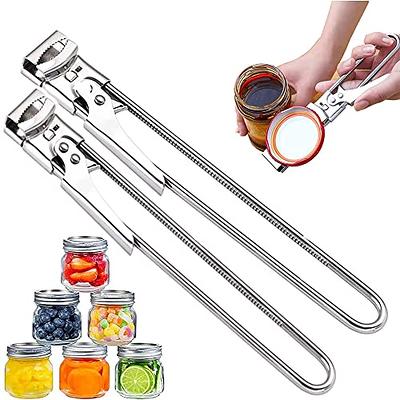 Adjustable Jar Opener Stainless Steel Professional Manual Jar Bottle Opener  Good To Grip Glass Lids Remover Kitchen Accessories