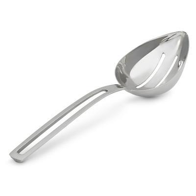 Vollrath 47169 #14 Oval Stainless Steel Squeeze Handle Disher - 2.31 oz.