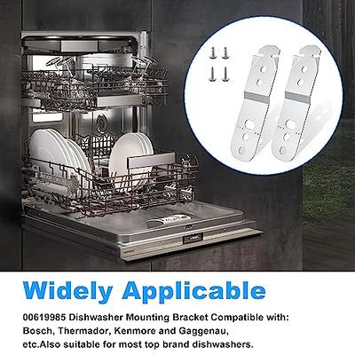 2 PCS Dishwasher Mounting Bracket 619985 Compatible with Bosch, Anti Tip  Bracket Replaces AP4538351, 00605007, 00628371, 605007, 619985, 628371 -  Yahoo Shopping