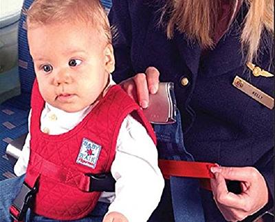 Baby B'Air - Impact Absorbing Foam Toddler Flight Vest - Red : :  Baby