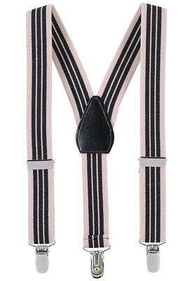 Hold'em Suspender for Kids Boy Polished Clip Genuine Leather