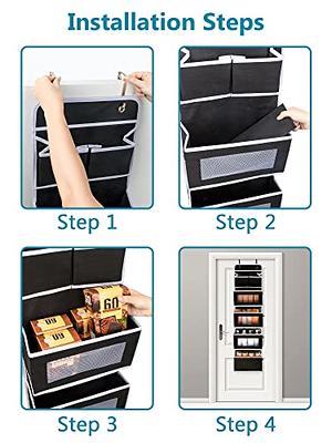 Amazer 4 Tiers Shoe Rack with Removable Pocket, Shoe Storage