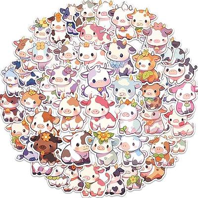 10/50pcs Kawaii Painting Watercolor Cat Stickers Pack for Kids Cartoon Cute  Graffiti Decals Scrapbooking Luggage