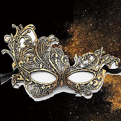 Sprfragrance Couple Masquerade Mask for Women Venetian Halloween