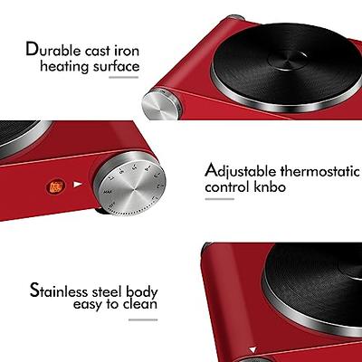 durable single burner stainless steel hot