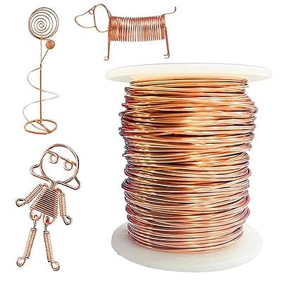 2 Pound Copper Wire Soft Solid Bare Bendable Wire for